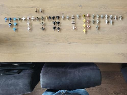 Micromachines airplanes vliegtuigjes en 2 helicopters, Verzamelen, Speelgoed, Gebruikt, Ophalen
