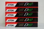 5 TDK cassettebandjes geseald dus nieuw in de verpakking !!, Ophalen, 2 t/m 25 bandjes, Overige genres, Nieuw in verpakking