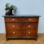 Vintage Frans dressoir commode ladekast met marmer blad 811, Valkenswaard, Gebruikt, Info@flashbackfurniture.nl, Flashback Furniture