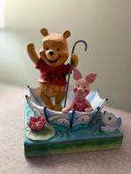 Disney traditions Winnie The Pooh and piglet, Ophalen of Verzenden, Winnie de Poeh of vrienden, Zo goed als nieuw, Beeldje of Figuurtje