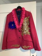 Carnavalsjas dames maat 42/44 (XL), Maat 42/44 (L), Ophalen of Verzenden, Zo goed als nieuw, Jasje