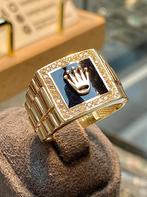 14k Gouden Rolex Ring, Sieraden, Tassen en Uiterlijk, Ringen, 20 of groter, Heer, Nieuw, Ophalen of Verzenden