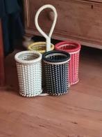 Vintage flessenrek, Huis en Inrichting, Ophalen of Verzenden, Zo goed als nieuw