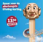 Efteling zegels ruilen voor Dagje uit vouchers, Albert Heijn, Ophalen