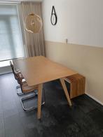 Scandinavische eettafel Jelt Loods5, Huis en Inrichting, Tafels | Eettafels, 200 cm of meer, 50 tot 100 cm, Rechthoekig, Eikenhout