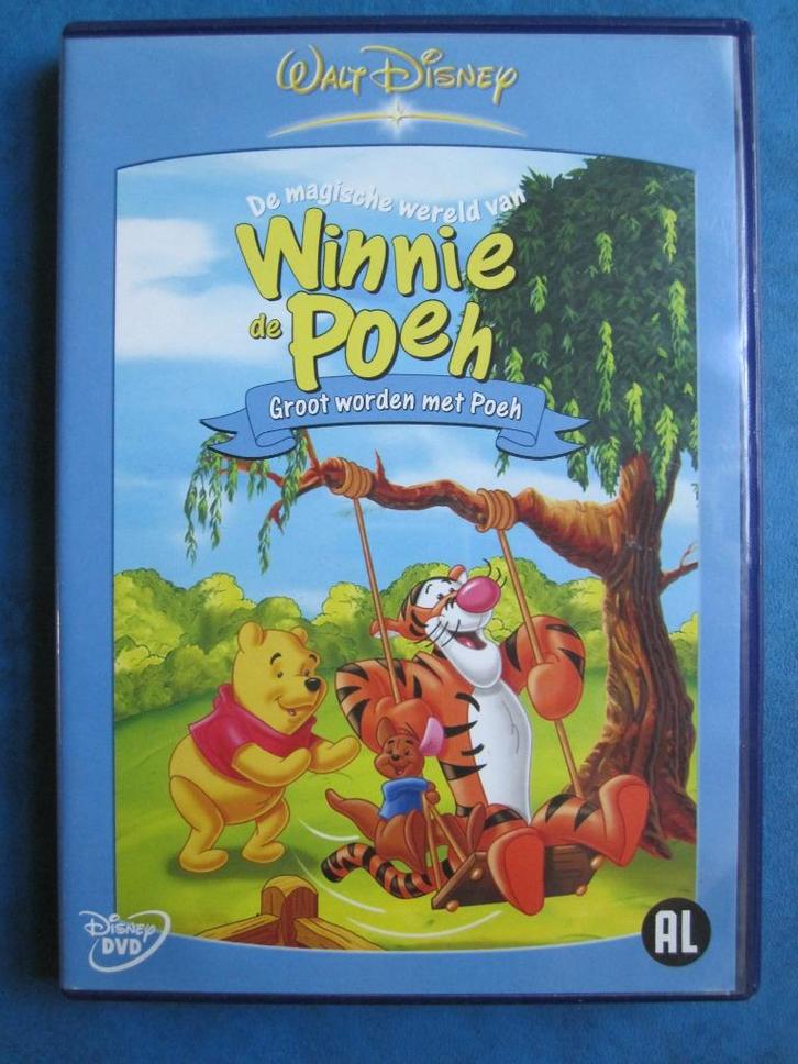 Winnie de Poeh - Groot worden met Poeh (2004) DISNEY, Cd's en Dvd's, Dvd's | Tekenfilms en Animatie, Zo goed als nieuw, Amerikaans