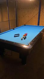 Pool biljart 9ft met nieuw laken simonis 760, Ophalen of Verzenden, Zo goed als nieuw, Pooltafel