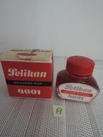 Ouderwets flesje rode Pelikan inkt (A), Ophalen of Verzenden, Zo goed als nieuw