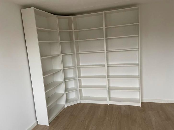 Grote Billy hoek-boekenkasten - in goede staat!, Huis en Inrichting, Kasten | Boekenkasten, Zo goed als nieuw, 200 cm of meer