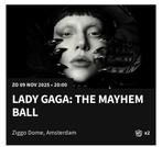 2 staanplaatsen Lady Gaga, Tickets en Kaartjes, Twee personen, November