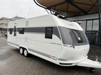 NIEUW BINNENHobby 650 KMFe Excellent Edition 2024, Caravans en Kamperen, Treinzit, 6 tot 7 meter, Bedrijf, Hordeur