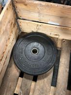 1 x 25 kg crossmaxx olympische bumper plate schijf, Sport en Fitness, Fitnessmaterialen, Ophalen, Halterschijven, Gebruikt, Bumperplate
