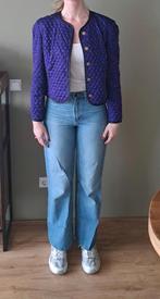 Paarse blazer Alexon- maat 42 (EU)- goudkleurige knopen, Kleding | Dames, Paars, Maat 42/44 (L), Ophalen of Verzenden, Alexon