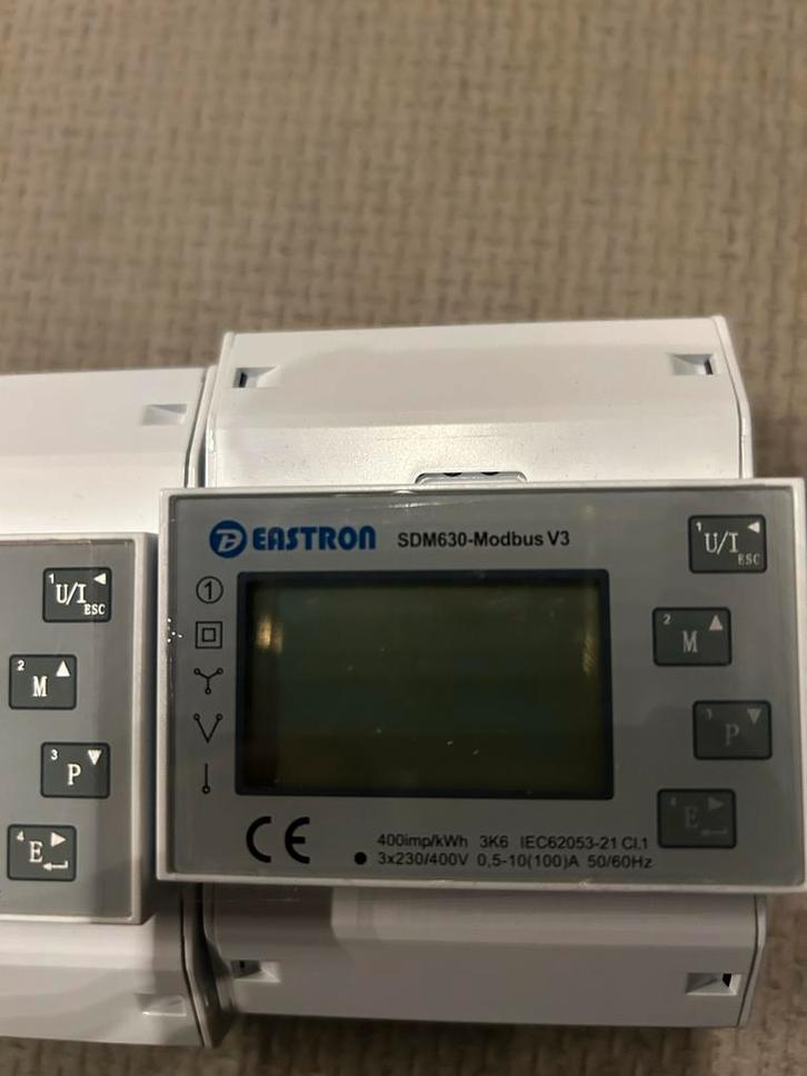 Eastron SDM630 Modbus V3 Energiemeter, Doe-het-zelf en Verbouw, Elektra en Kabels, Nieuw, Overige typen, Ophalen of Verzenden