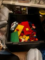 Bak Lego stenen en voertuigen, Ophalen of Verzenden, Zo goed als nieuw, Losse stenen, Duplo
