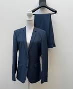 Hugo - Hugo Boss donkerblauw zuiver scheerwol herenpak mt 50, Kleding | Heren, Kostuums en Colberts, Ophalen of Verzenden, Blauw