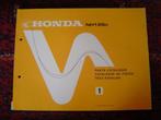 Honda NH125 D 1983 scooter parts catalogue NH 125, Ophalen of Verzenden, Honda