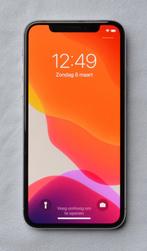 iPhone X 64GB Zilver: perfecte staat, garantie, batterij 90%, Zo goed als nieuw, 64 GB, Zonder simlock, Zonder abonnement