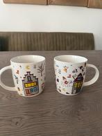 Twee leuke mokken met grachtenpand design, Diversen, Ophalen of Verzenden, Nieuw