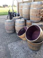 Regenton tonnen ton vaten bloembak vat bloembakken, Ophalen, 150 liter of meer, Zo goed als nieuw, Met kraantje