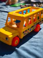 Fisher Price schoolbus met poppetjes., Ophalen, Gebruikt, Auto of Voertuig