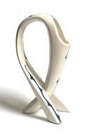 Retro Jumbo Gouda Lus Vaasje plateel, Huis en Inrichting, Overige kleuren, Aardewerk of Porselein, Ophalen of Verzenden, Zo goed als nieuw