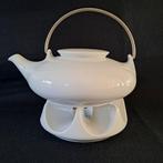 Witte design theepot en theelichtje Arzberg Teaworld Tunis, Huis en Inrichting, Keuken | Servies, Overige typen, Ophalen of Verzenden