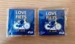 Ns Love fiets pin / jubileumspeldje 25 jaar, Ophalen of Verzenden, Nieuw, Transport, Speldje of Pin