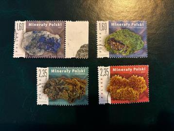 Polen 2013 mineralen complete serie postzegels 