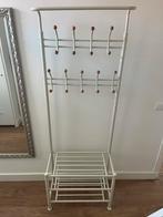 Staande kapstok Westgate witte, Huis en Inrichting, Woonaccessoires | Kapstokken, Zo goed als nieuw, Minder dan 100 cm, Metaal