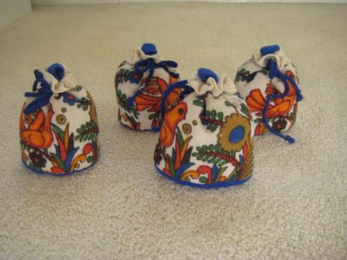 Acapulco eierwarmers Villeroy&Boch zeldzaam 4 stuks ZGAN, Huis en Inrichting, Keuken | Textiel, Zo goed als nieuw, Ophalen of Verzenden