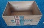 Houten kistje Blue Band margarine 1925/40, Ophalen, Gebruikt, Verpakking