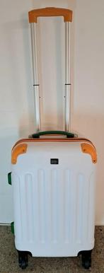 luxe Handbagage Cabinekoffer 4 wieltjes trolley koffer cijfe, Hard kunststof, Zo goed als nieuw, 50 tot 60 cm, Ophalen