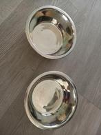 Voer- en waterbak, Dieren en Toebehoren, Hondenvoerbakken en Drinkbakken, Ophalen, Zo goed als nieuw