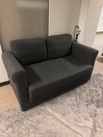 Slaapbank zitbank donker grijs/bruin. Leiden, Ophalen, Zo goed als nieuw, Eenpersoons, Minder dan 150 cm
