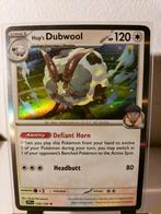 Hop's Dubwool - Zeldzame Pokémonkaart, Ophalen of Verzenden, Zo goed als nieuw, Losse kaart, Foil