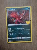 Yveltal 019/025 25th Anniversary Celebrations Holo Pokemon, Hobby en Vrije tijd, Verzamelkaartspellen | Pokémon, Ophalen of Verzenden
