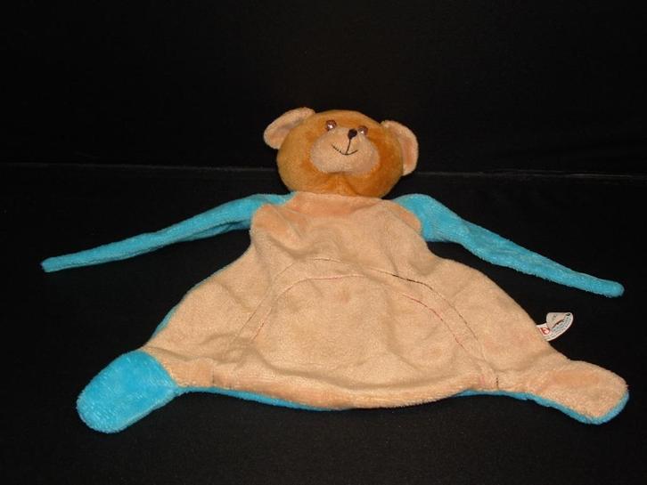 TOI TOYS BEER BABY ANIMAL BLANKIE KNUFFELDOEKJE, Kinderen en Baby's, Speelgoed | Knuffels en Pluche, Nieuw, Overige typen, Ophalen of Verzenden