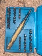 Complete cijfer- en nummerstempelset, Ophalen of Verzenden, Gebruikt