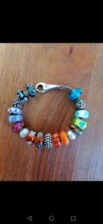 Complete trollbeads armband 18cm, Ophalen of Verzenden, Zo goed als nieuw, Zilver, Trollbeads