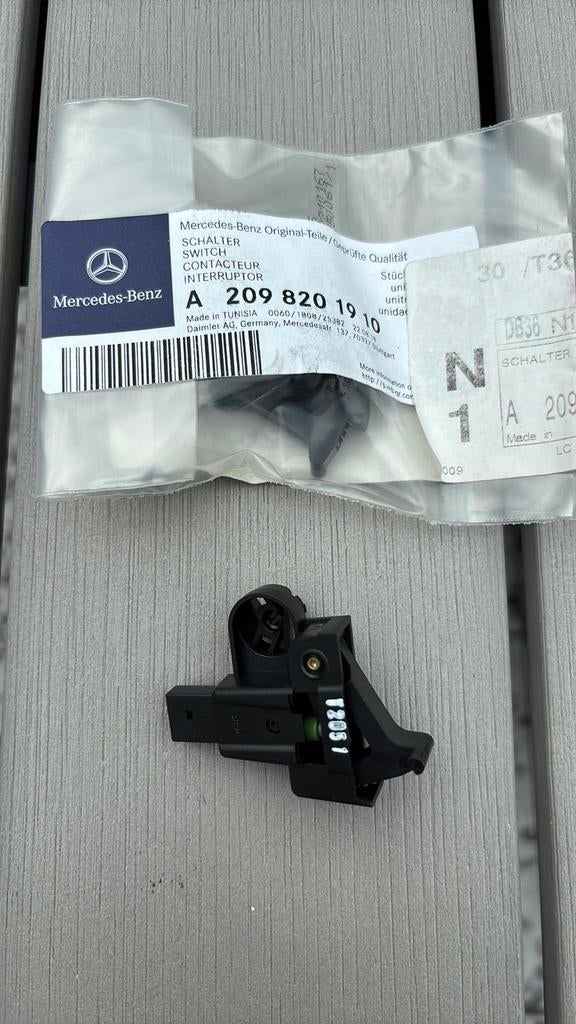 Mercedes W209/R170 micro schakelaars, Auto-onderdelen, Elektronica en Kabels, Ophalen of Verzenden, Nieuw