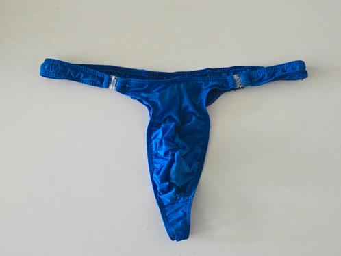 String Blauw, Kleding | Heren, Ondergoed, Slip, Blauw, Ophalen of Verzenden