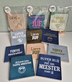 Juffen en meester cadeaus einde schooljaar **2+1** gratis, Ophalen of Verzenden, Nieuw, Overige typen, Overige