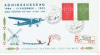 Nederland 1959 1e Kerstpost SNIP Koninkrijksdag EUROPA Aant, Postzegels en Munten, Brieven en Enveloppen | Nederland, Ophalen of Verzenden