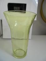 Vaas groen, Ophalen of Verzenden, Minder dan 50 cm, Groen, Glas