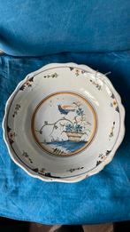 Antieke Franse kom aardewerk blauw vogeltje SALE  19e eeuw, Antiek en Kunst, Ophalen of Verzenden