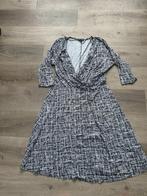 CHARLES VÖGELE jurk blauw / wit nieuwstaat maat 46 DH, Kleding | Dames, Charles Vogele, Blauw, Maat 46/48 (XL) of groter, Ophalen of Verzenden