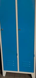 Stalen locker twee deurs, Ophalen of Verzenden, Gebruikt