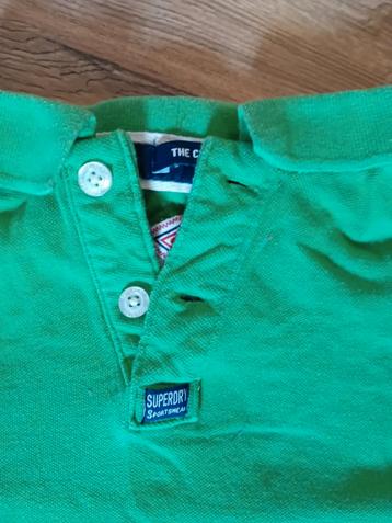 Superdry Polo - Groen - Maat M beschikbaar voor biedingen