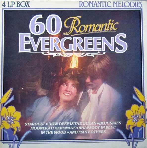 4LPbox The Hollywood Cin. Orch.–60 Romantic Evergreens 1981, Cd's en Dvd's, Vinyl | Verzamelalbums, Zo goed als nieuw, Pop, 12 inch
